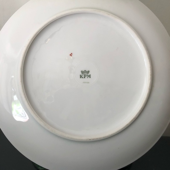 Vintage KPM KRISTER Porcelain Plate - Picture 2 of 2